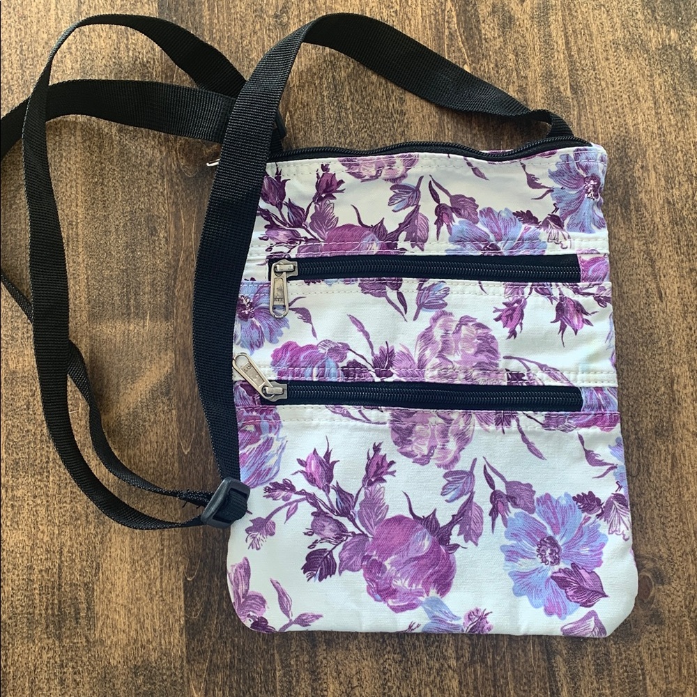 Purple crossbody